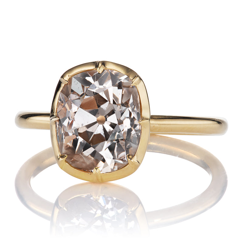 2.80ct old mine cut diamond diamond