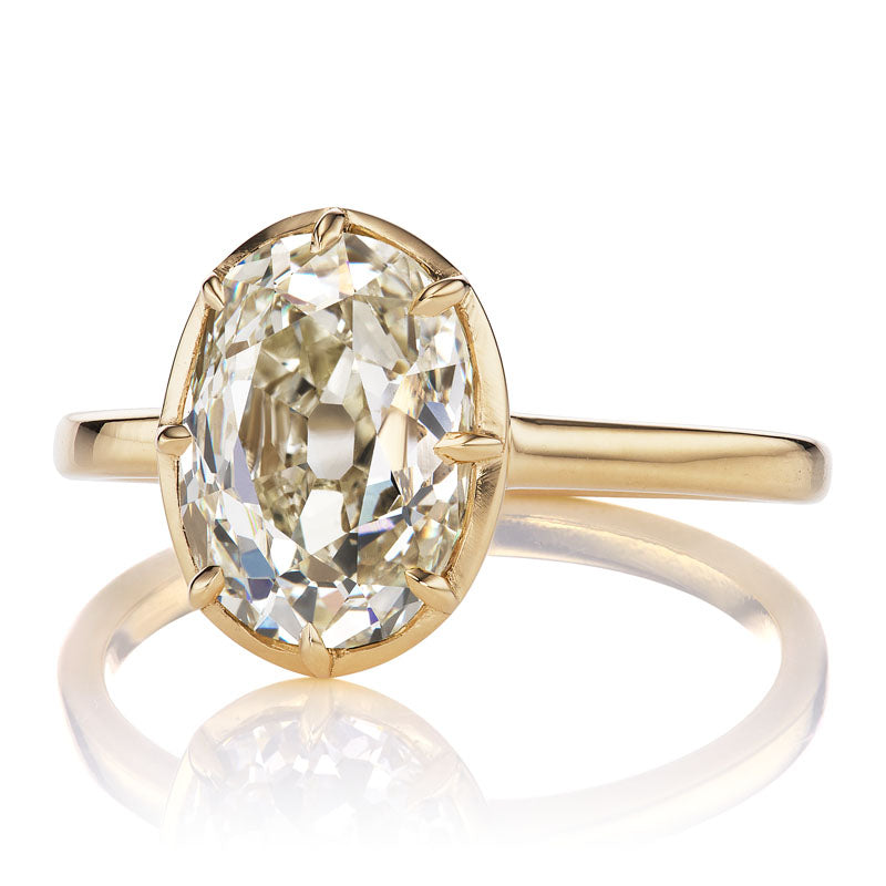 3.01ct old mine cut diamond diamond