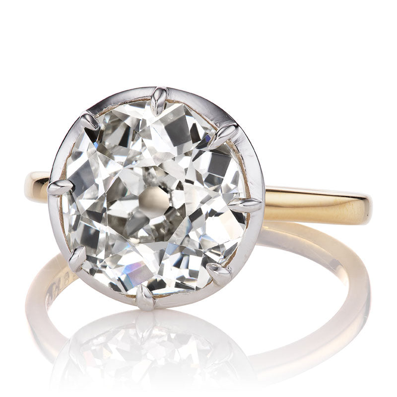 4.39ct old mine/euro cut diamond diamond