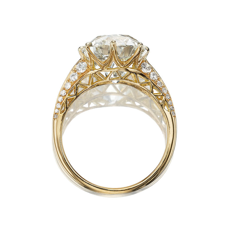 5+ Carats vintage engagement ring