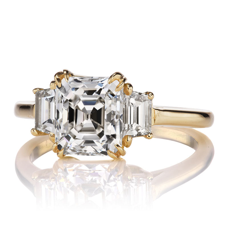 1.72 Emerald Cut Diamond diamond engagement ring