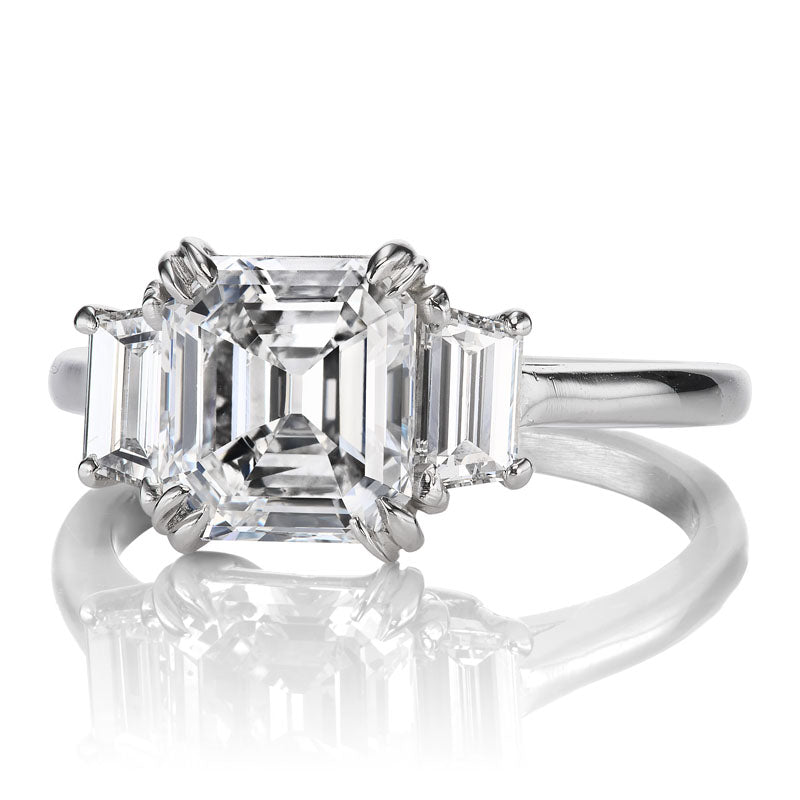 1.79ct asscher cut diamond diamond