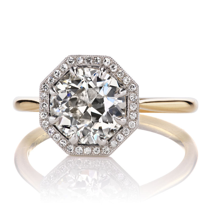 1.91ct transitional cut diamond diamond