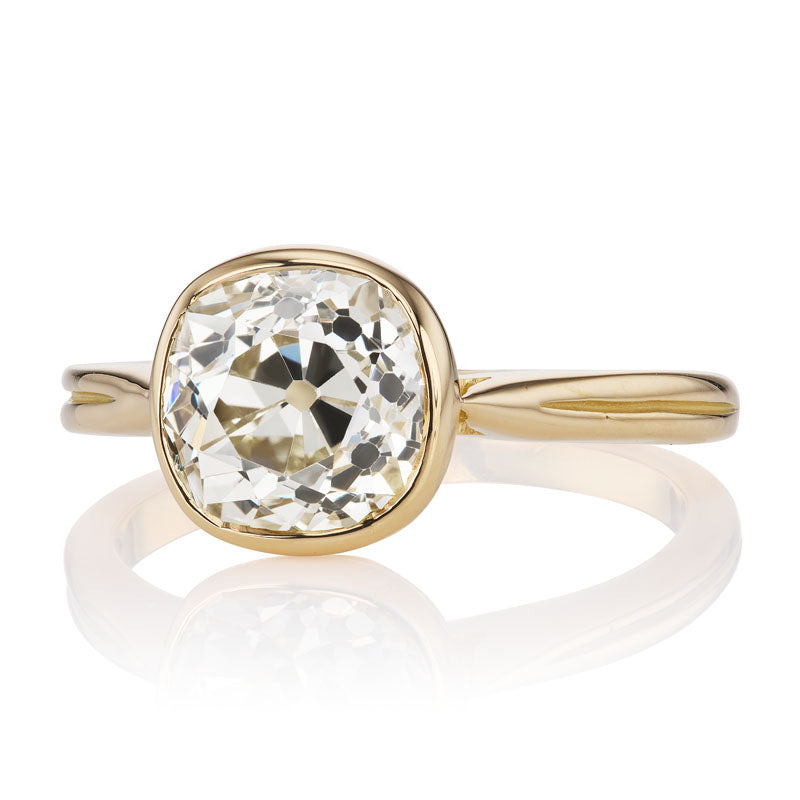 2.74ct old mine cut diamond diamond