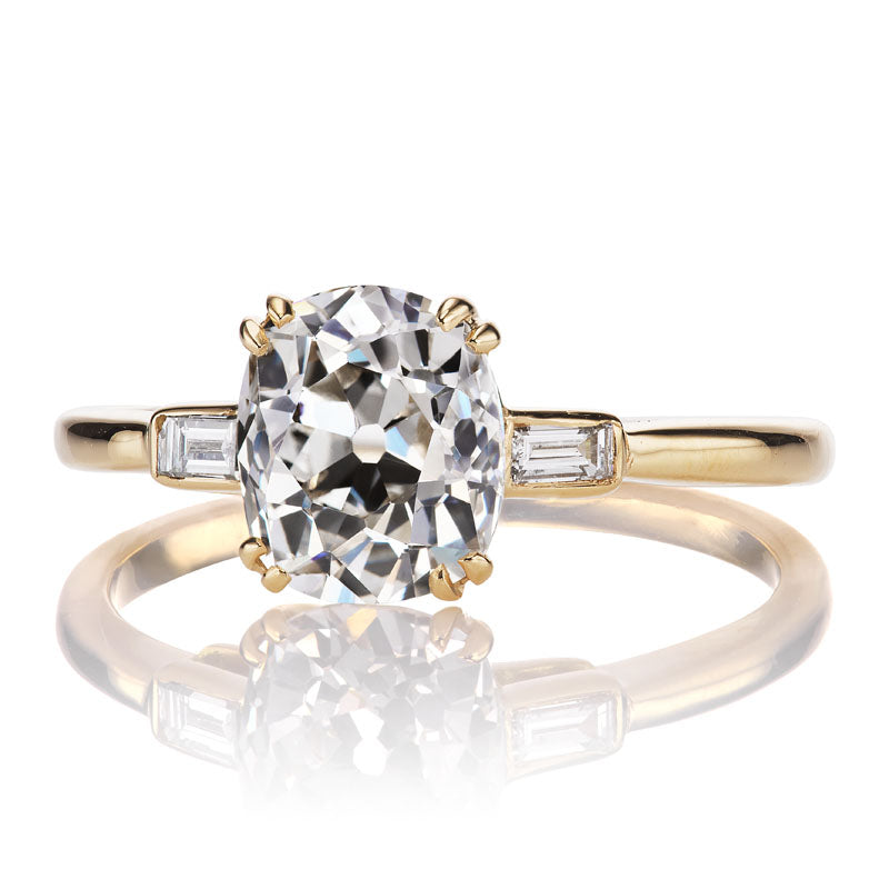 1.85ct old mine cut diamond diamond