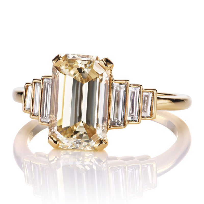 2.54ct emerald cut diamond diamond