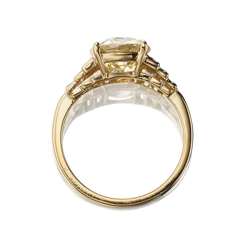 3-4 Carats vintage engagement ring