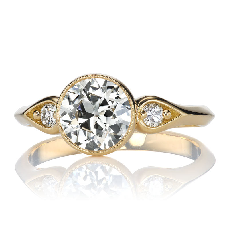 1.37ct Old European Cut Diamond diamond engagement ring