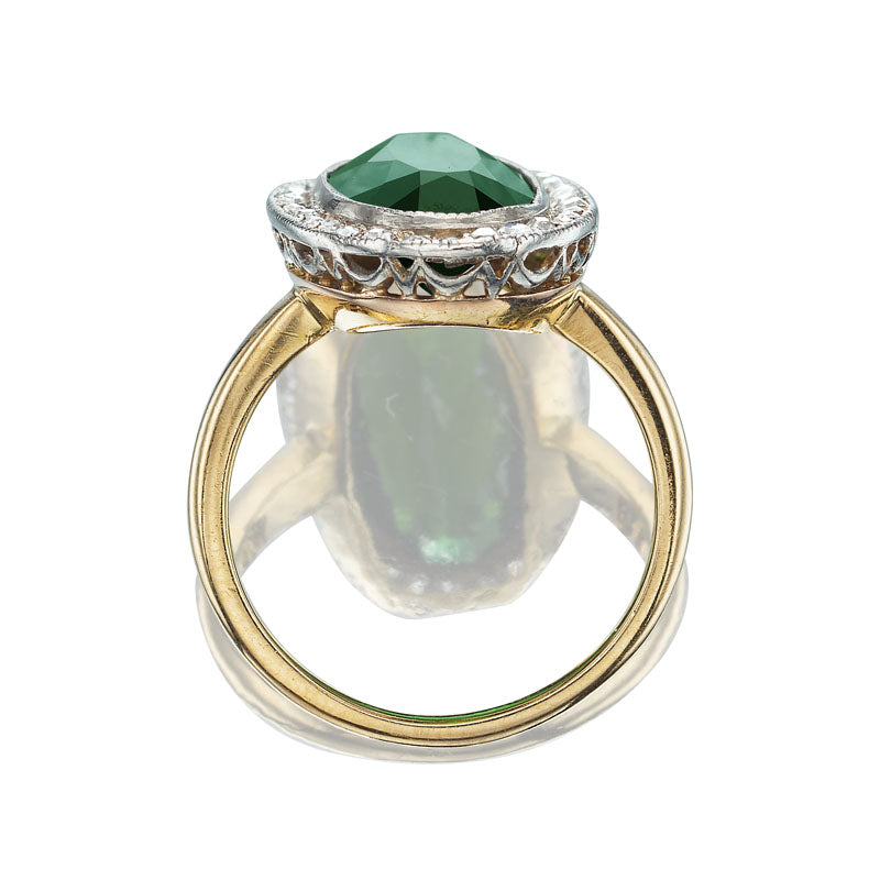 3-4 Carats gemstones vintage engagement ring