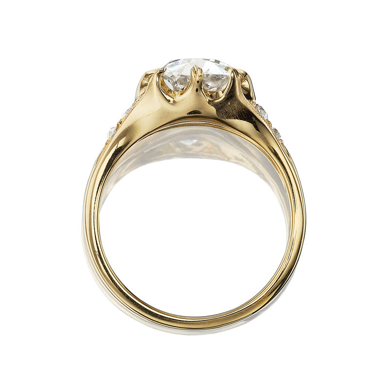 2-3 Carats vintage engagement ring