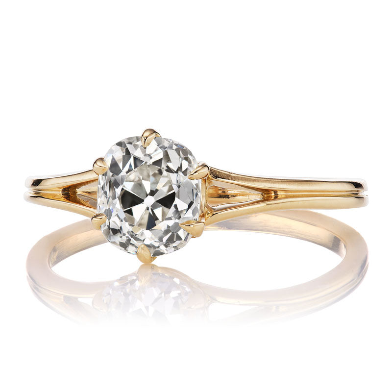 1.30ct old mine cut diamond diamond