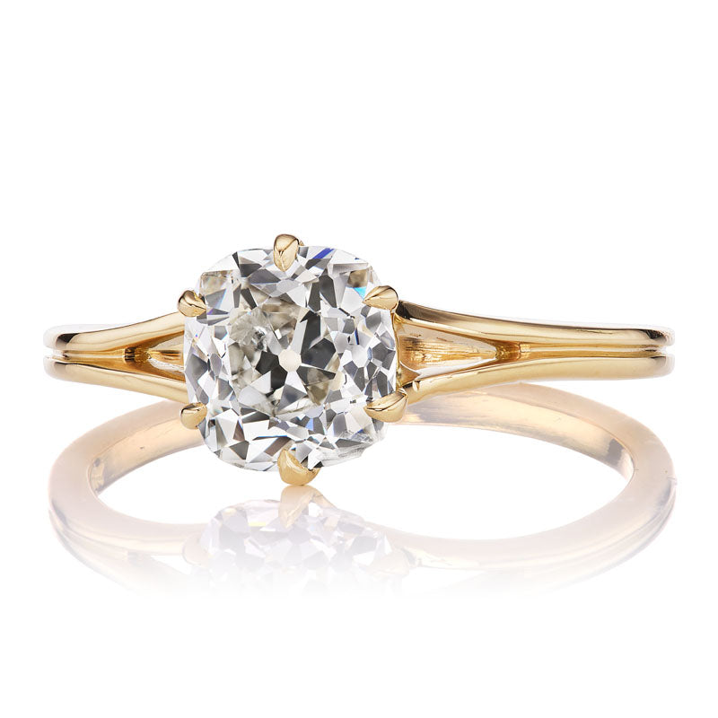 1.39ct old mine cut diamond diamond