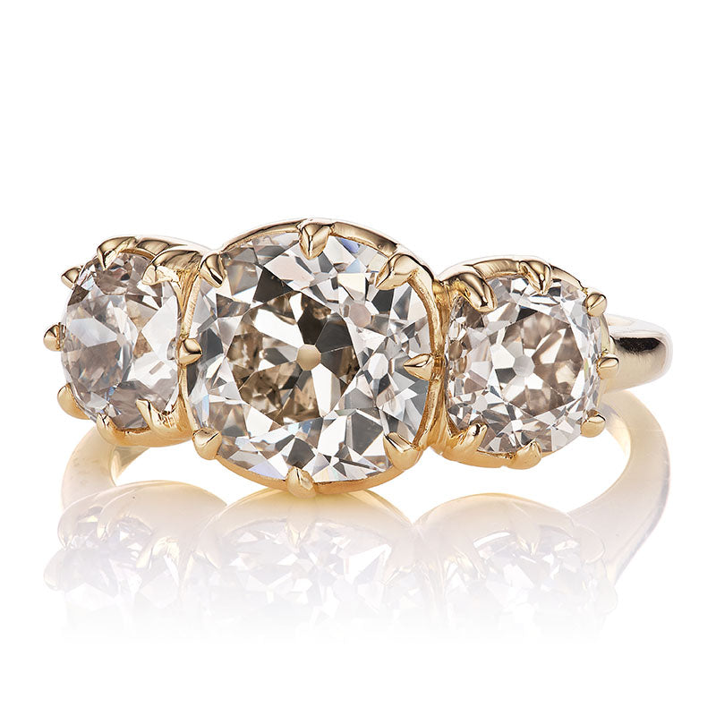 2.19ct old mine cut diamond diamond