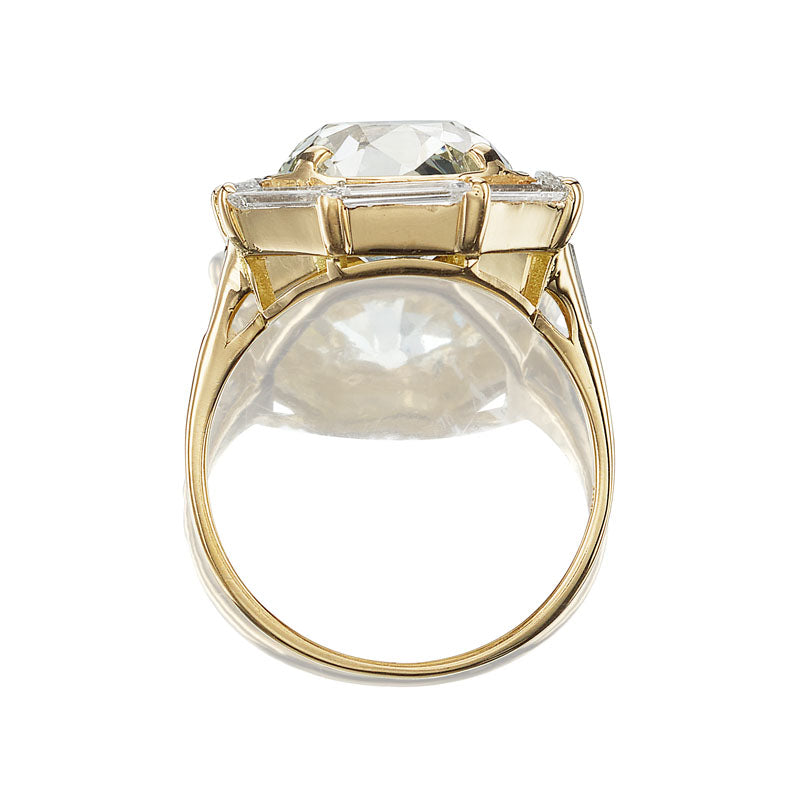5+ Carats vintage engagement ring