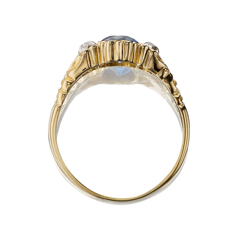 gemstones vintage engagement ring