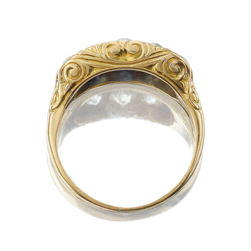 Less than 1 gemstones vintage engagement ring