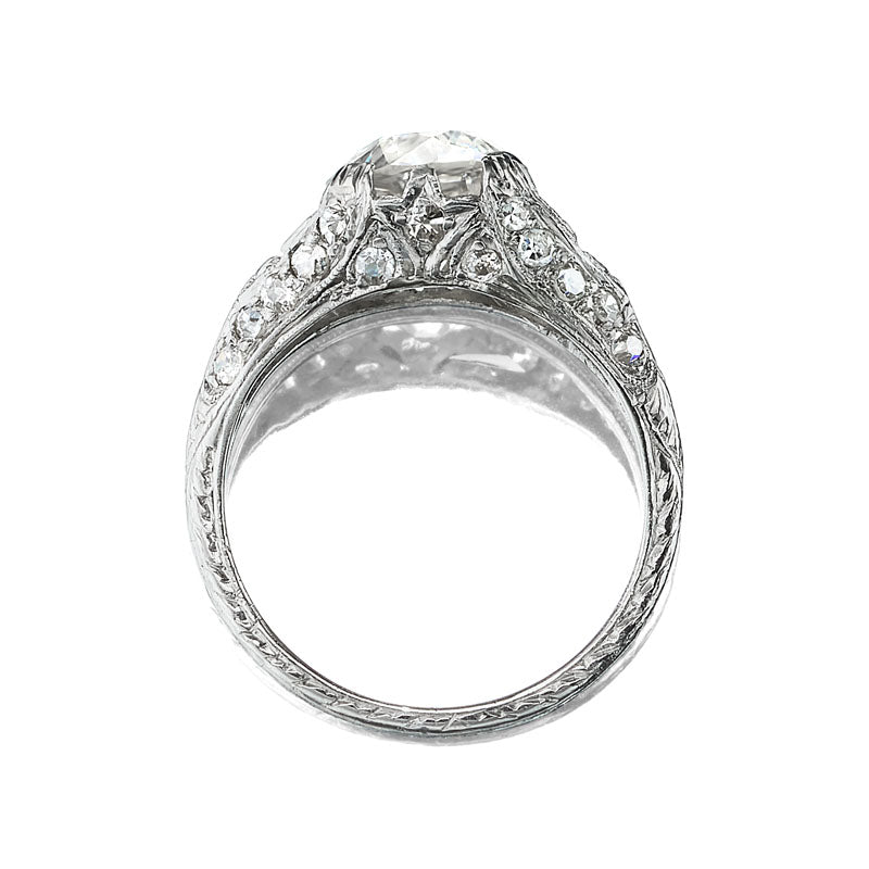 2-3 Carats vintage engagement ring