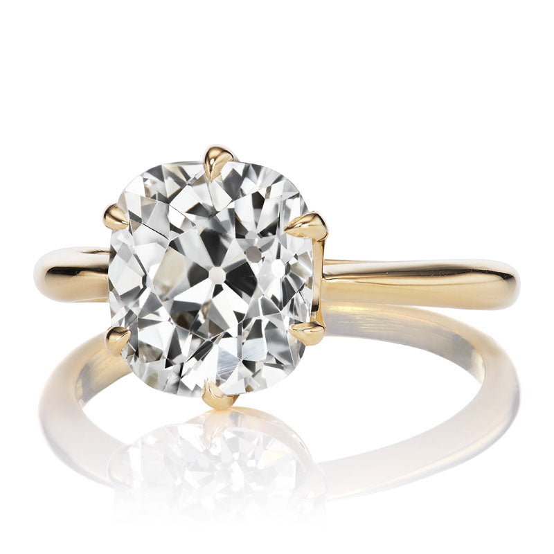 2.95ct old mine cut diamond diamond