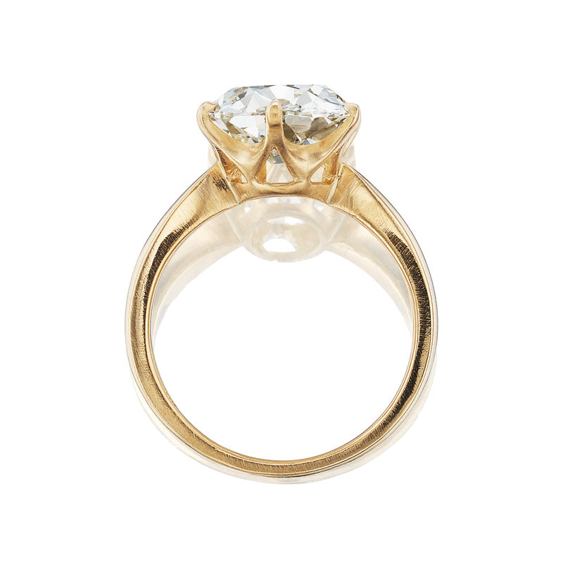 3-4 Carats vintage engagement ring