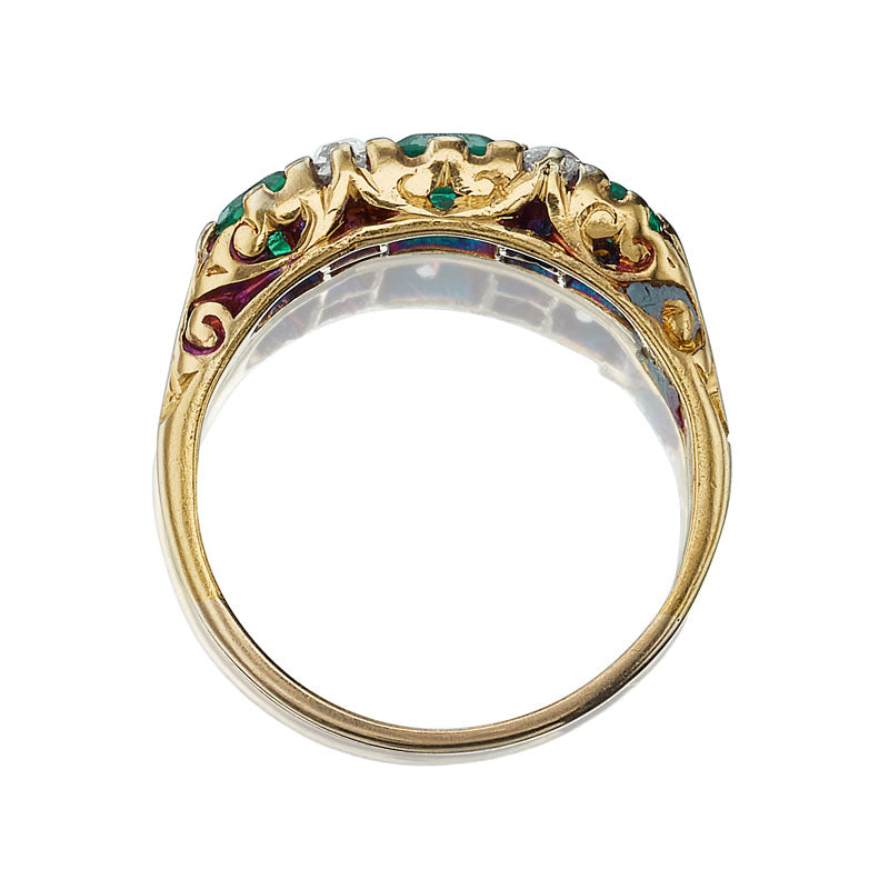 gemstones vintage engagement ring