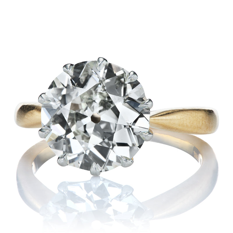 3.35ct old european cut diamond diamond