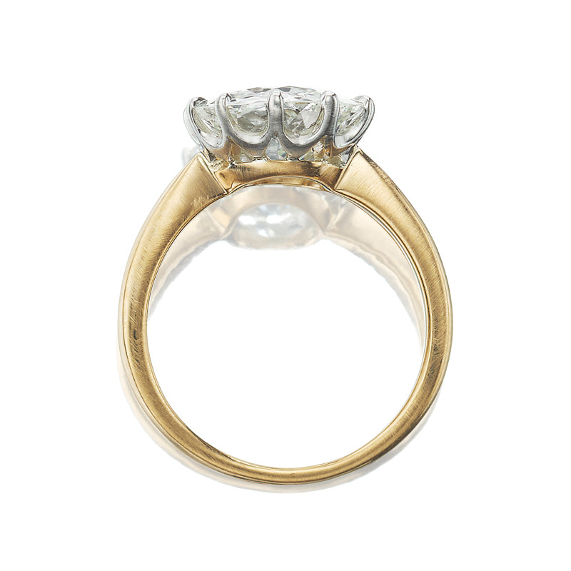3-4 Carats vintage engagement ring
