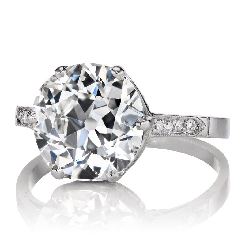 3.66ct transitional cut diamond diamond