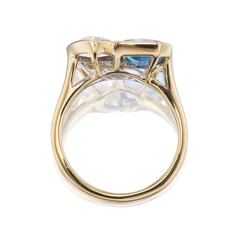 1-2 Carats gemstones vintage engagement ring