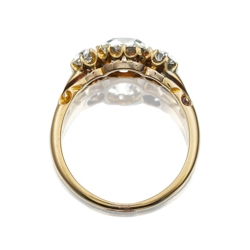 2-3 Carats vintage engagement ring