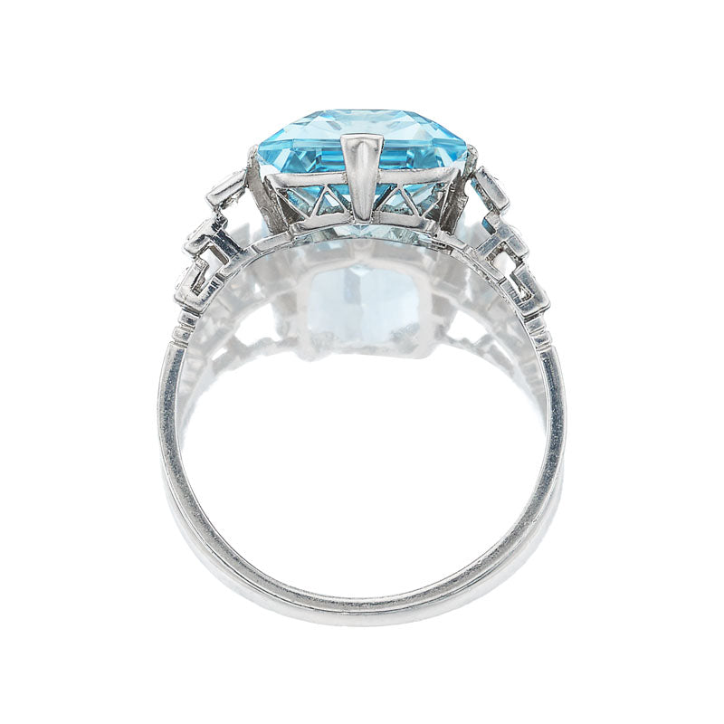 4-5 Carats gemstones vintage engagement ring