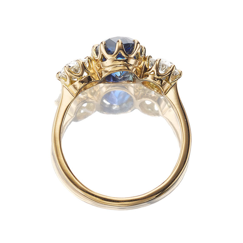 2-3 Carats gemstones vintage engagement ring