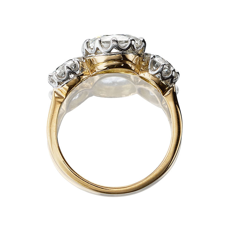 2-3 Carats vintage engagement ring