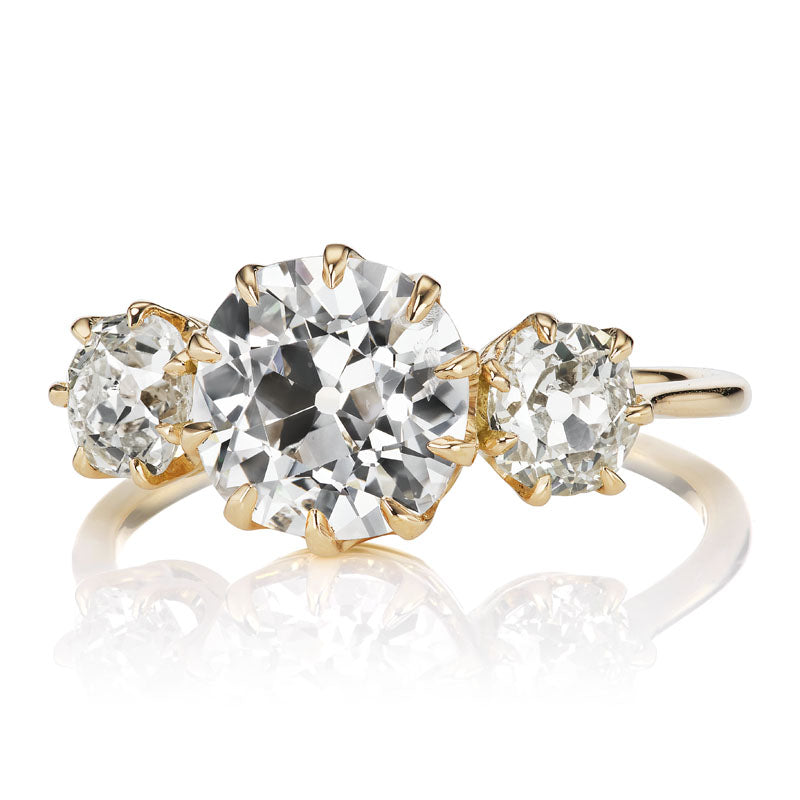 2.02ct old mine cut diamond diamond