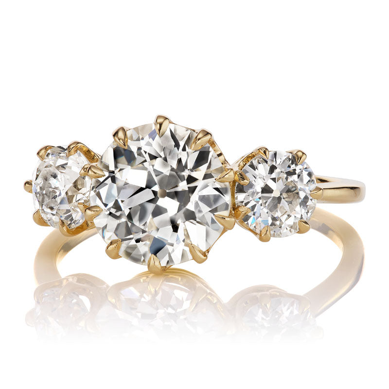 2.33ct old European cut diamond diamond