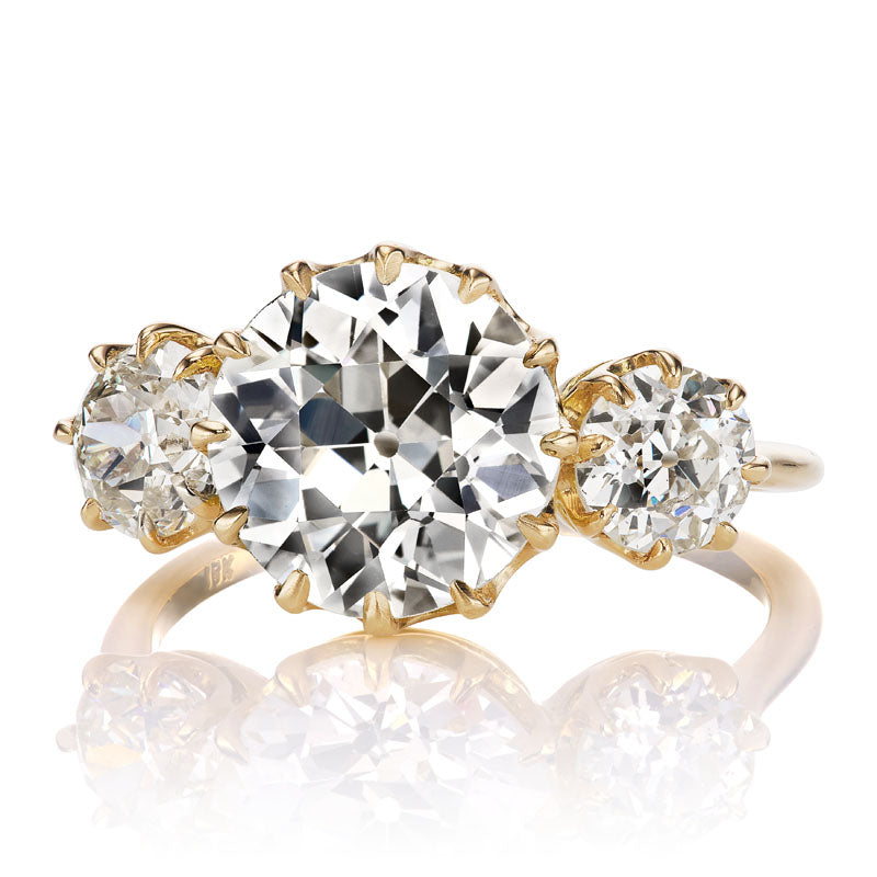 3.35ct old european cut diamond diamond