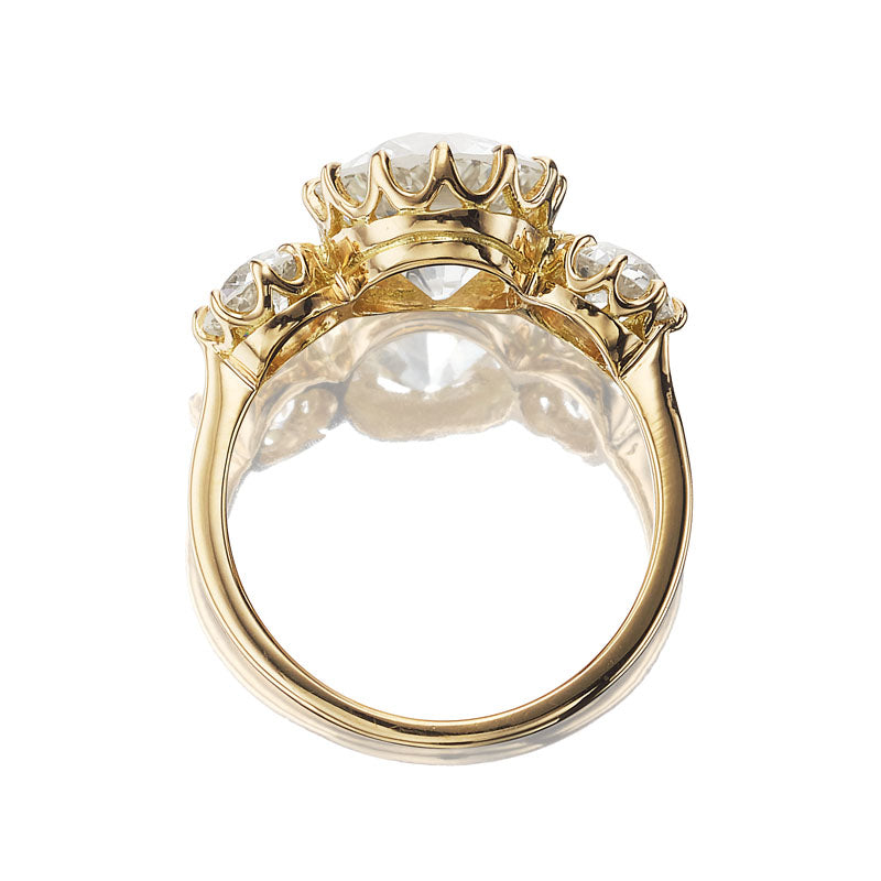 3-4 Carats vintage engagement ring