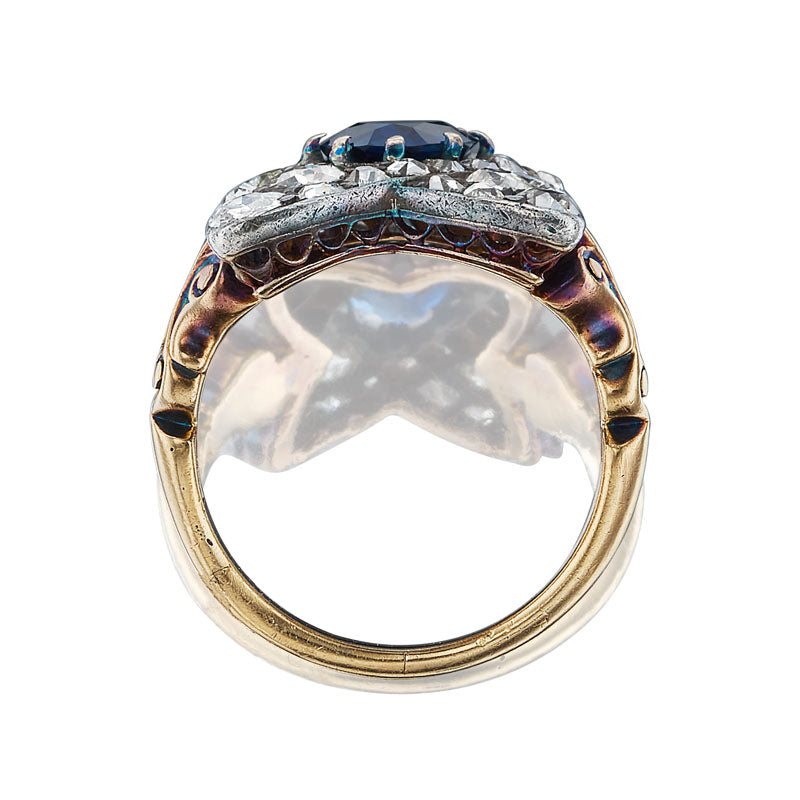 1-2 Carats gemstones vintage engagement ring