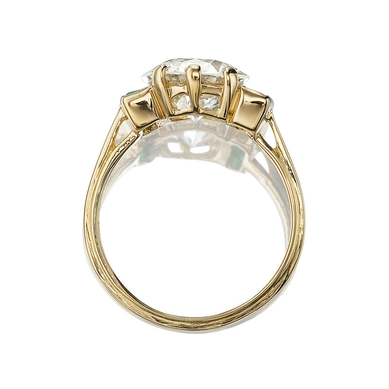 2-3 Carats gemstones vintage engagement ring