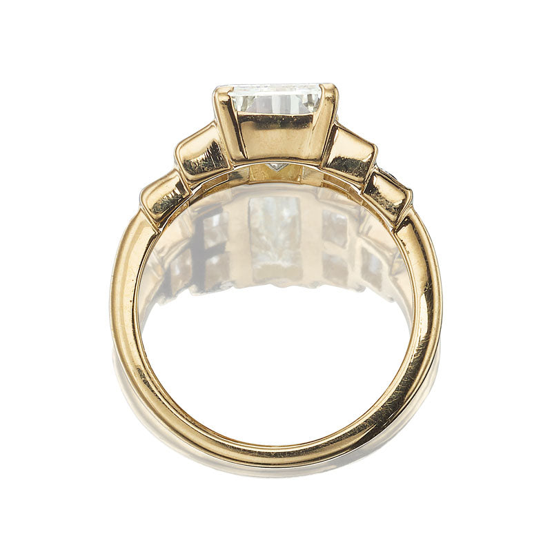 3-4 Carats vintage engagement ring