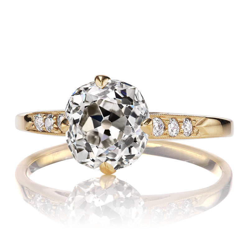 1.97ct old mine cut diamond diamond