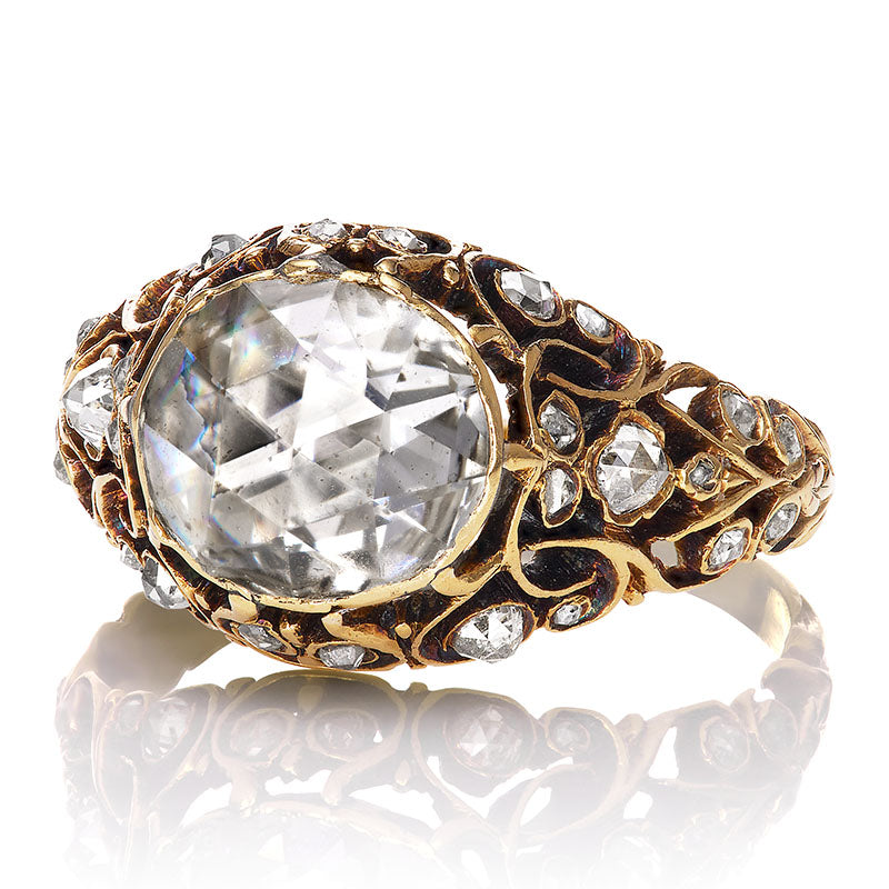 Vintage Rose Cut Diamond diamond