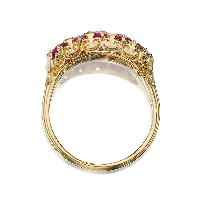 gemstones vintage engagement ring