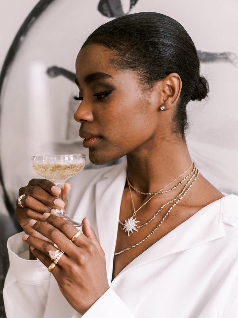 Antique Star Pendant diamond