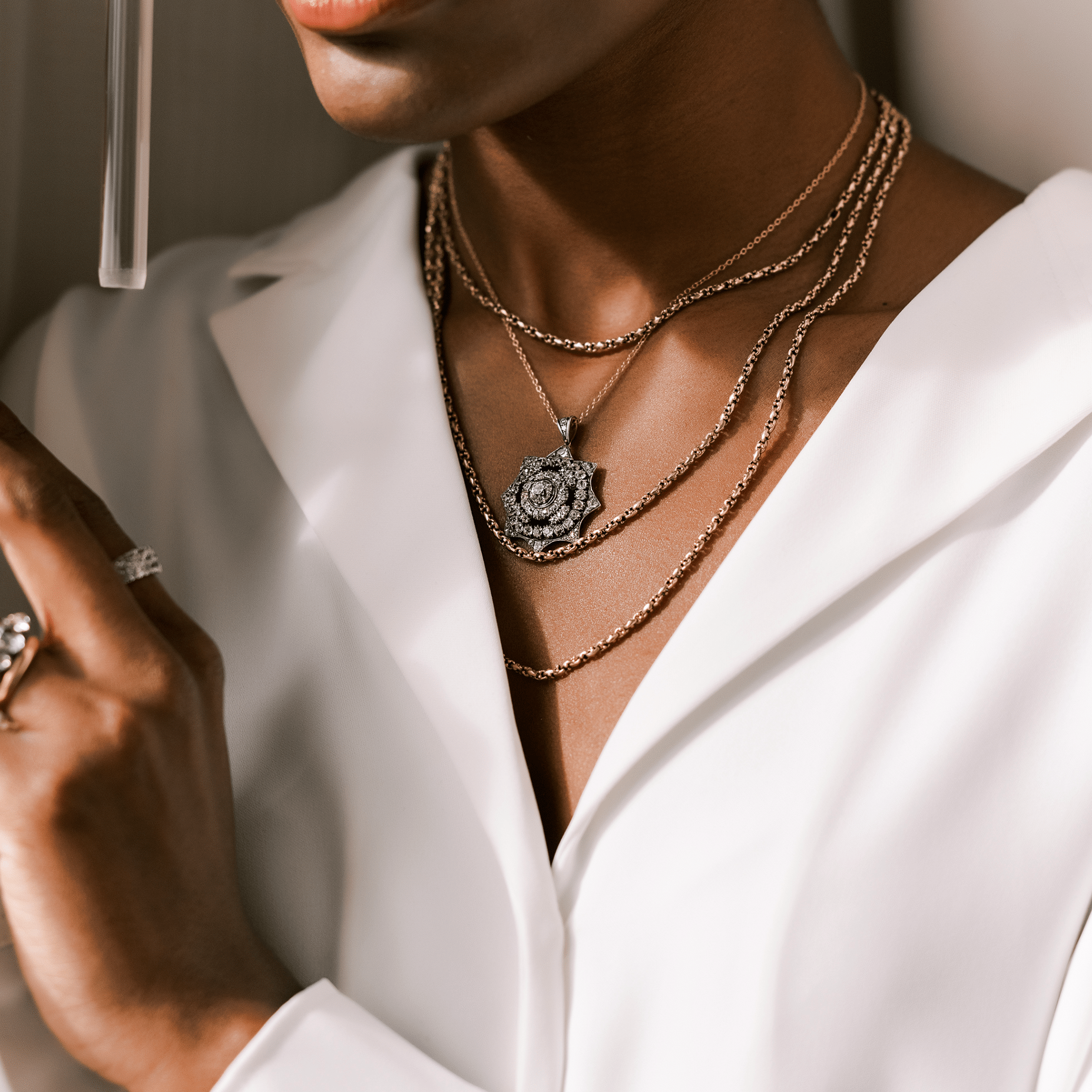 Antique Star Pendant