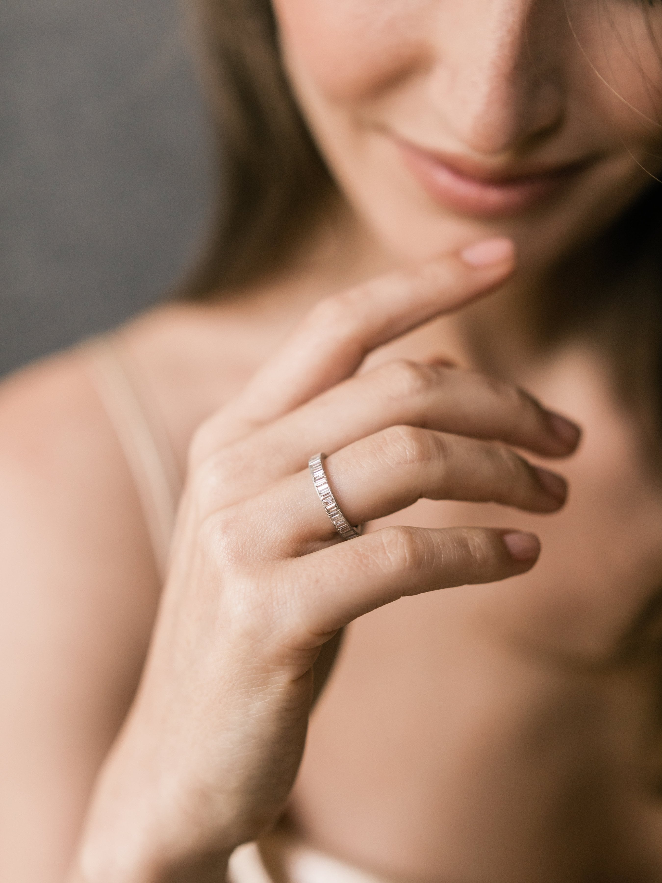 Baguette Eternity Band