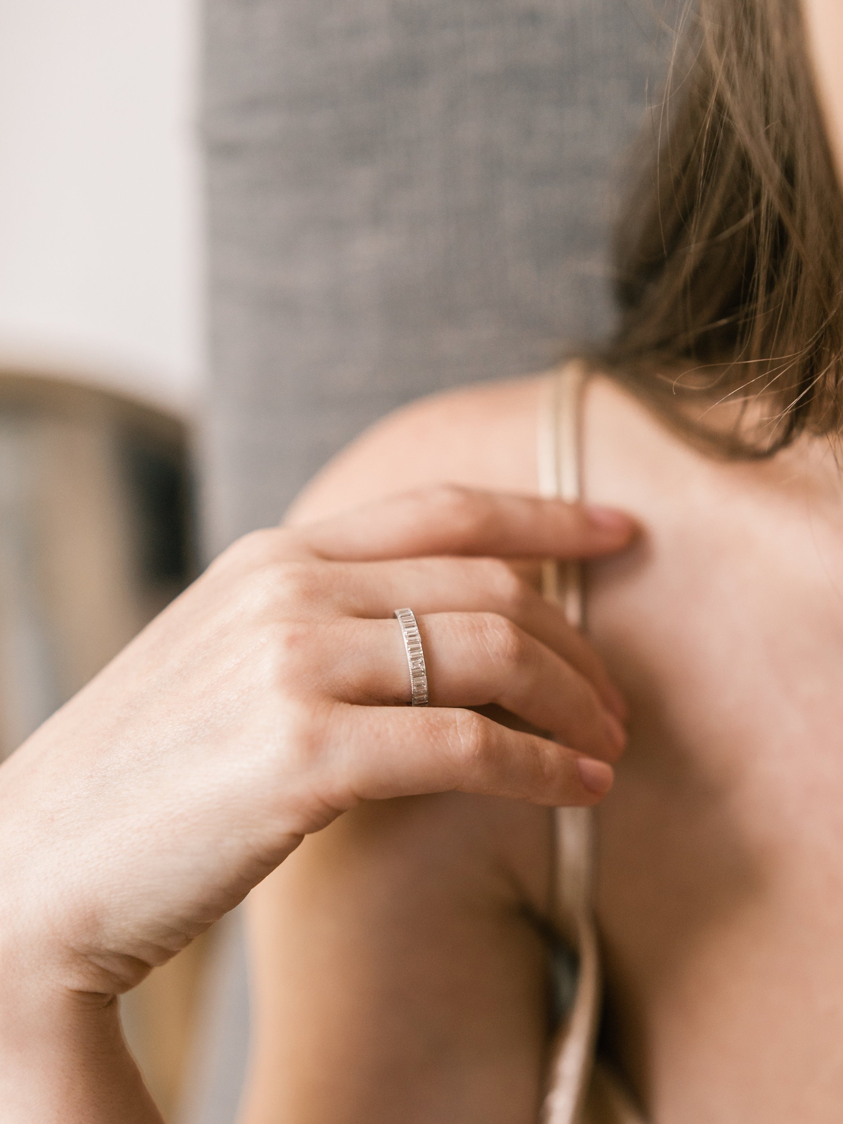 Baguette Eternity Band