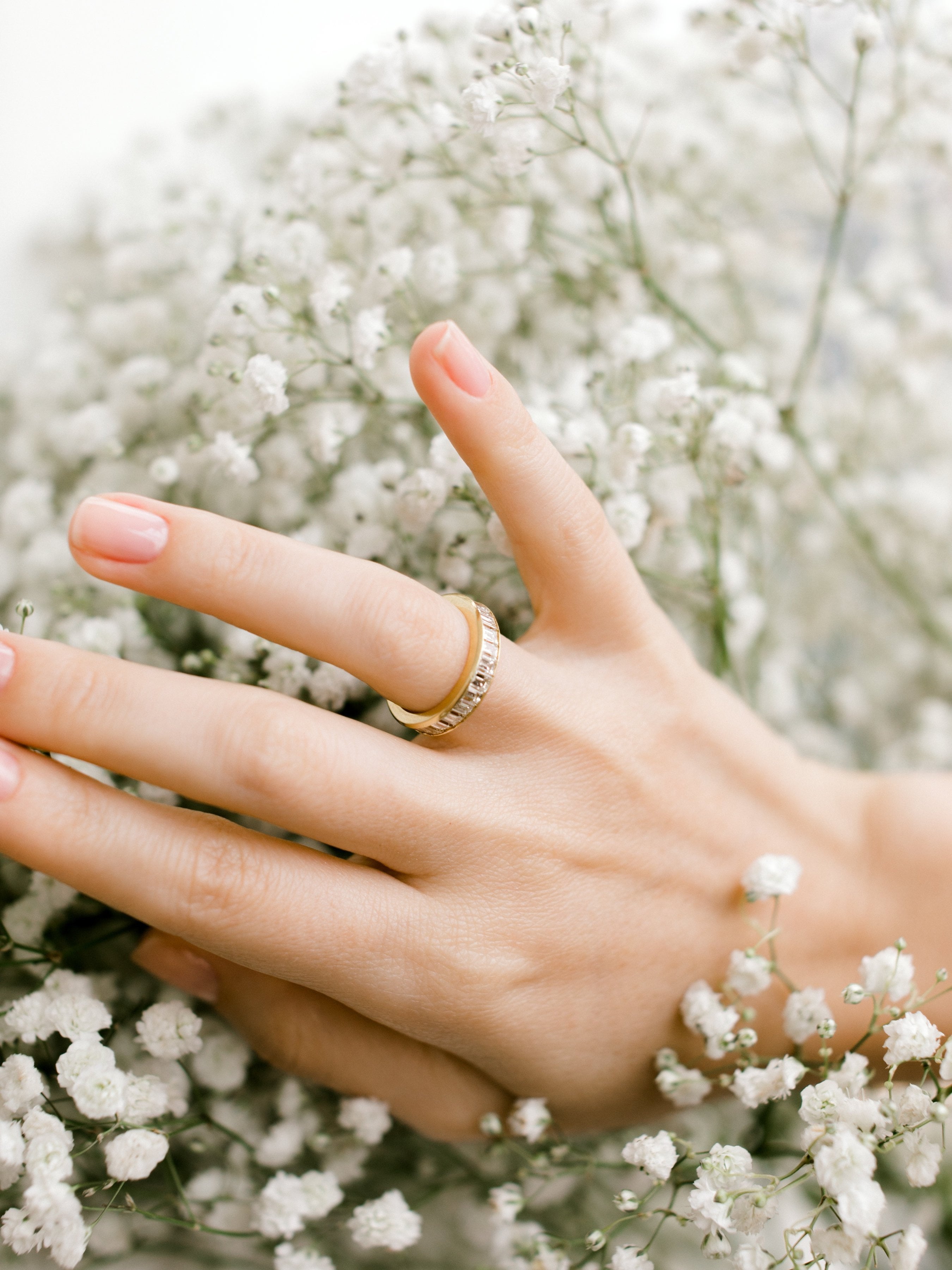 Baguette Eternity Band