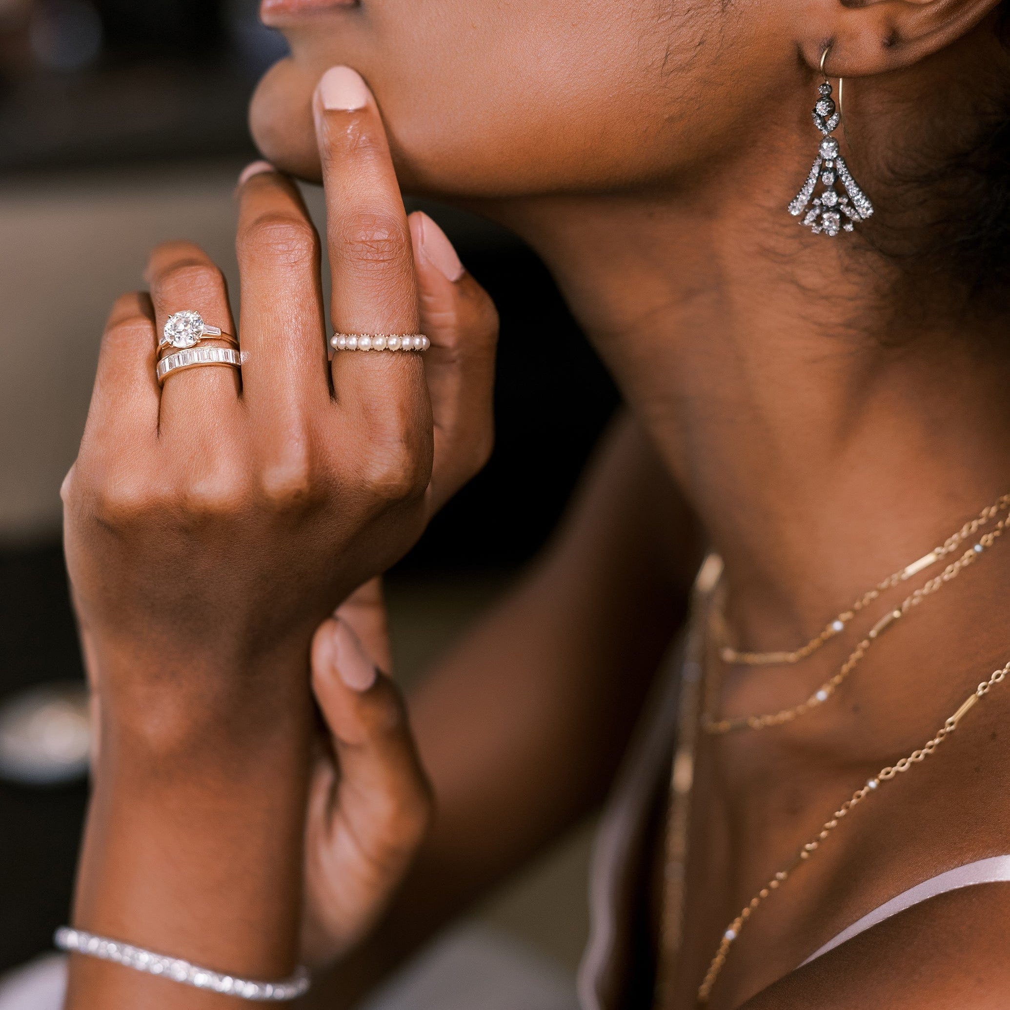 Baguette Eternity Band Ring