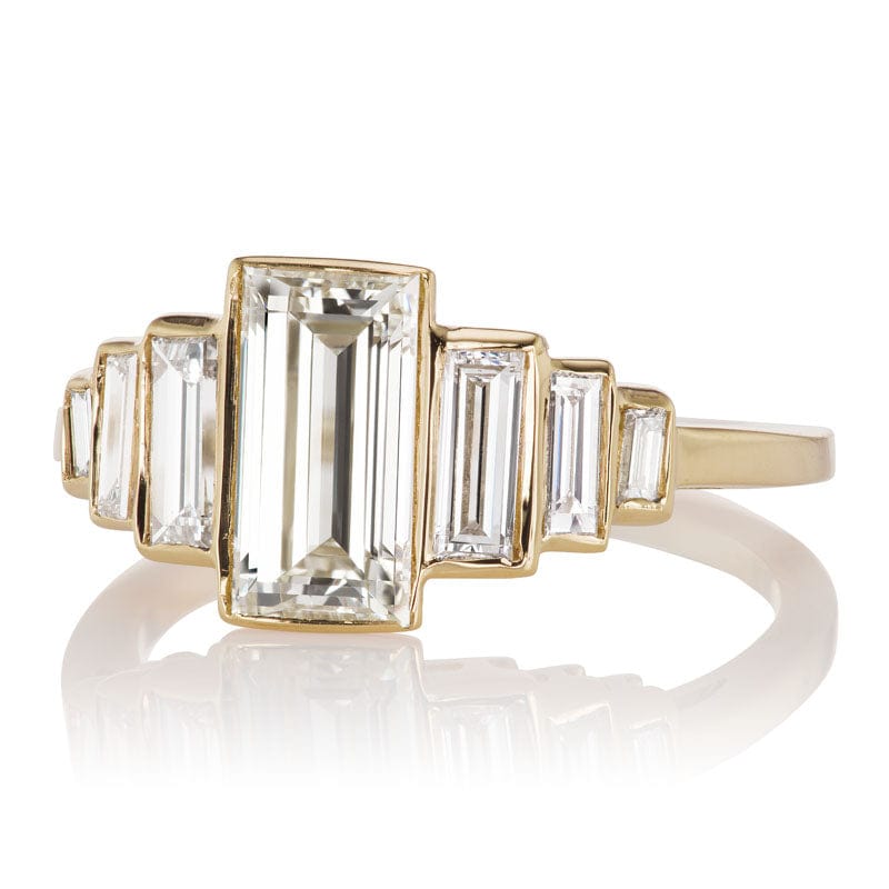 1.34ct emerald cut diamond diamond