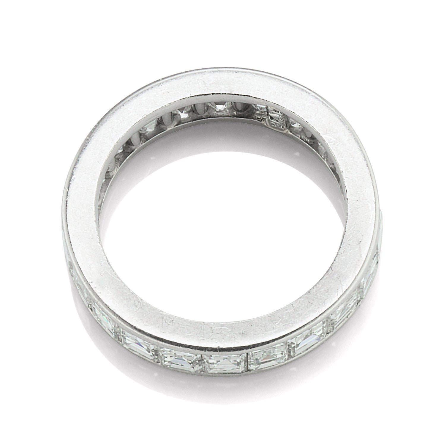 Carré Cut Eternity Band
